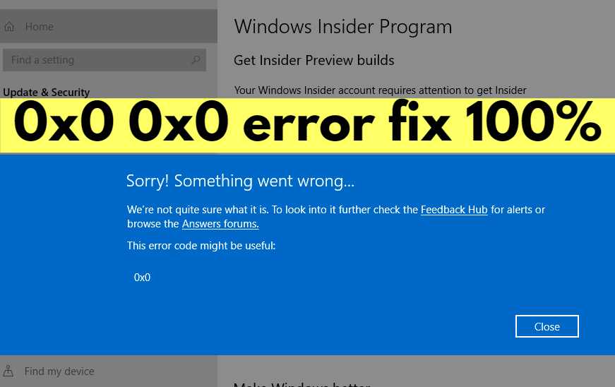 0x0-0x0-error-fix-100-percent