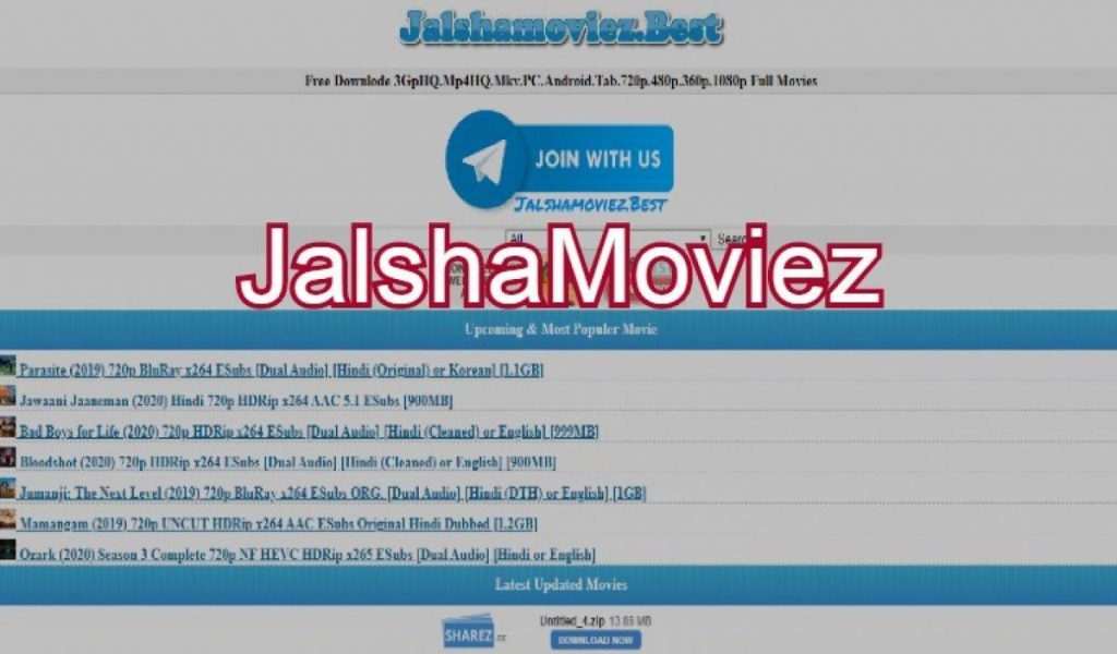 JalshaMoviez downloads